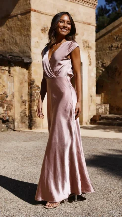 LILYWHYT Mon Cheri|Dresses^Selma Maxi Dress - Dusty Pink