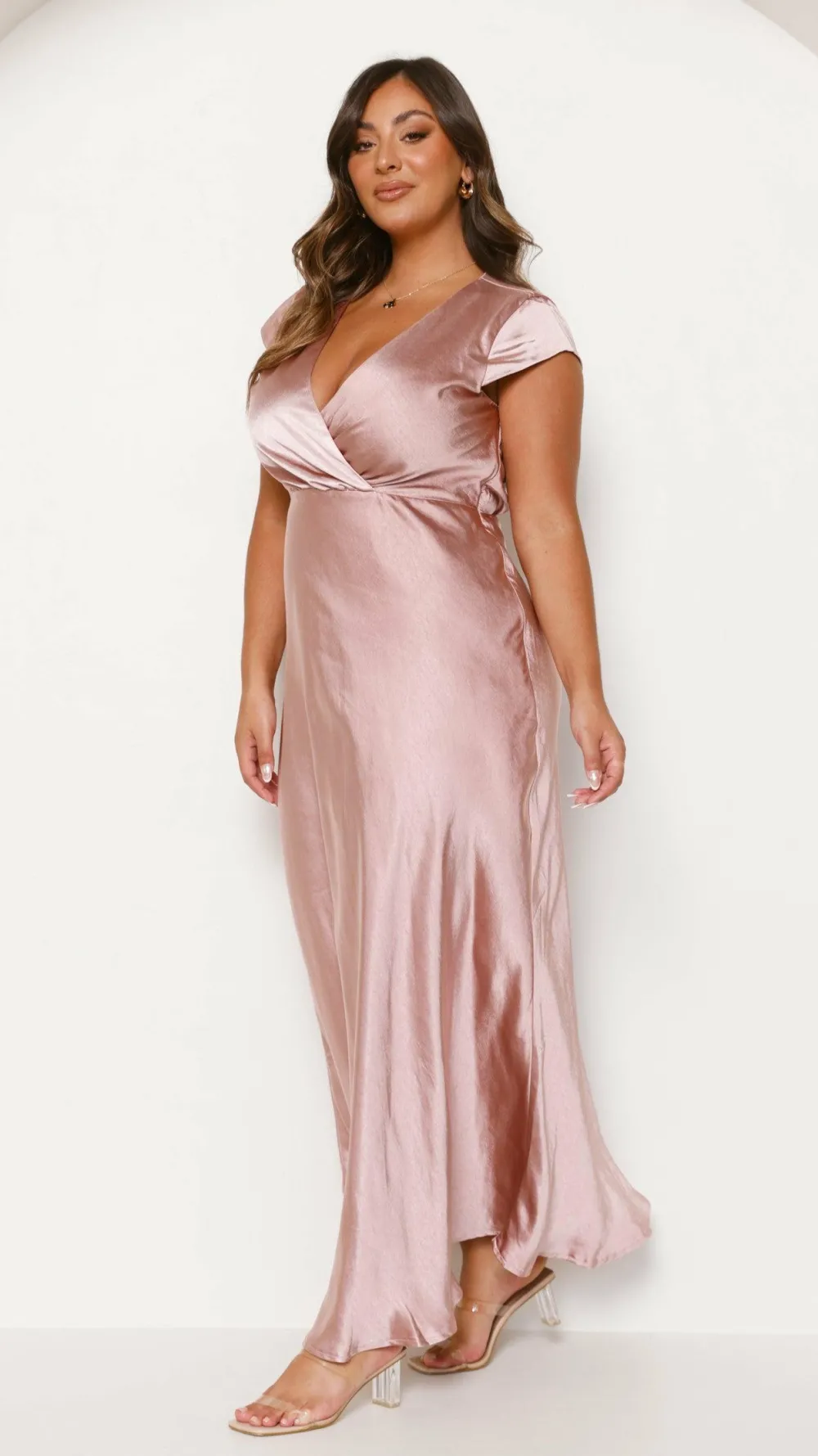 LILYWHYT Mon Cheri|Dresses^Selma Maxi Dress - Dusty Pink