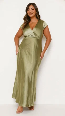 LILYWHYT Mon Cheri|Dresses^Selma Maxi Dress - Olive
