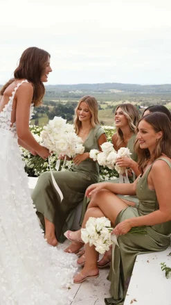 LILYWHYT Mon Cheri|Dresses^Selma Maxi Dress - Olive