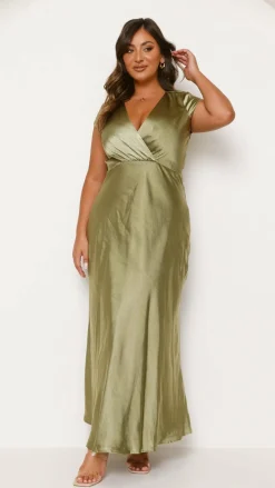 LILYWHYT Mon Cheri|Dresses^Selma Maxi Dress - Olive