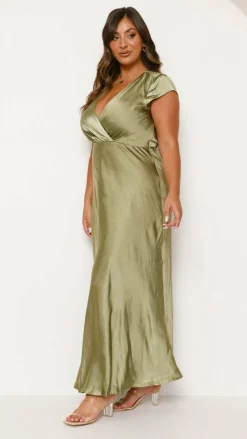 LILYWHYT Mon Cheri|Dresses^Selma Maxi Dress - Olive