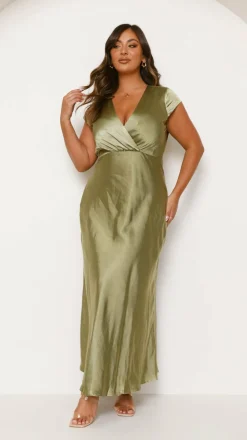 LILYWHYT Mon Cheri|Dresses^Selma Maxi Dress - Olive