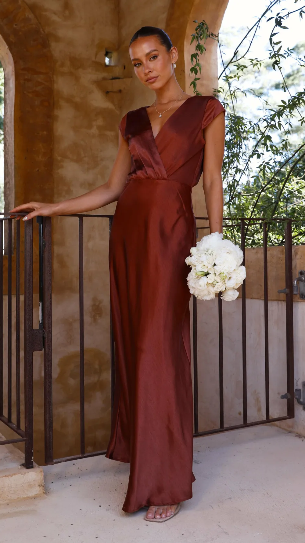 LILYWHYT Mon Cheri|Dresses^Selma Maxi Dress - Rust