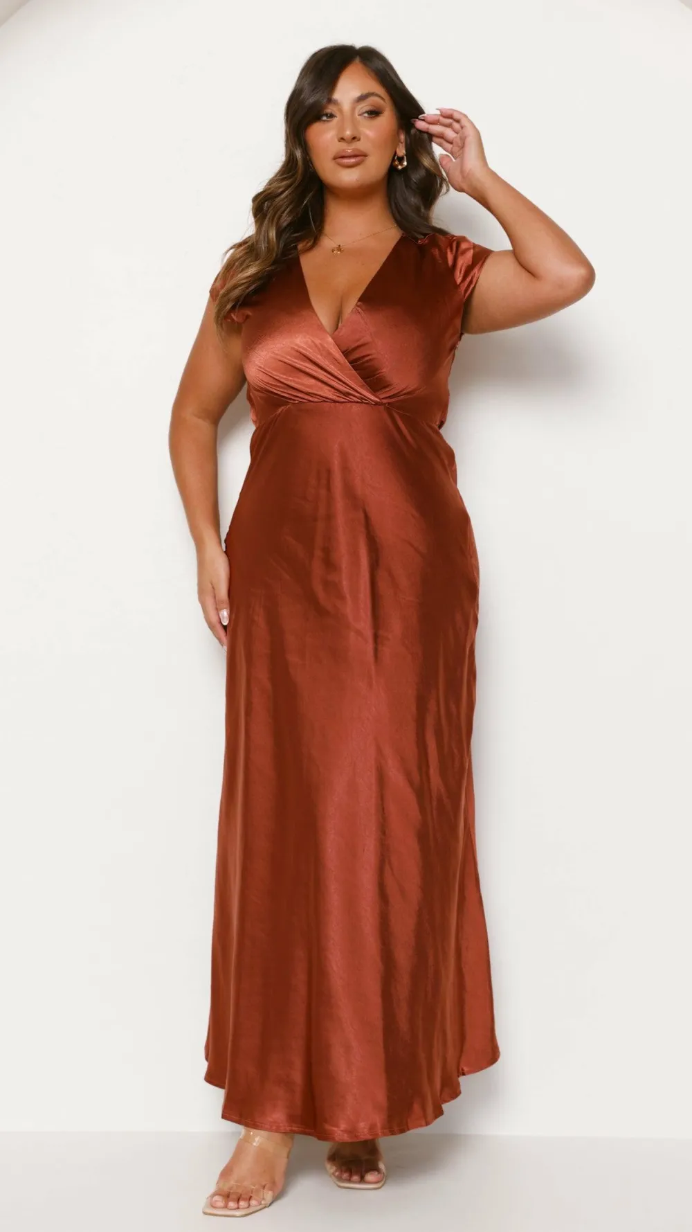 LILYWHYT Mon Cheri|Dresses^Selma Maxi Dress - Rust