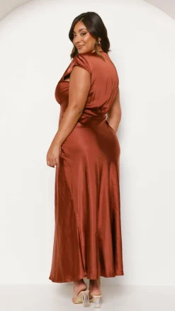 LILYWHYT Mon Cheri|Dresses^Selma Maxi Dress - Rust