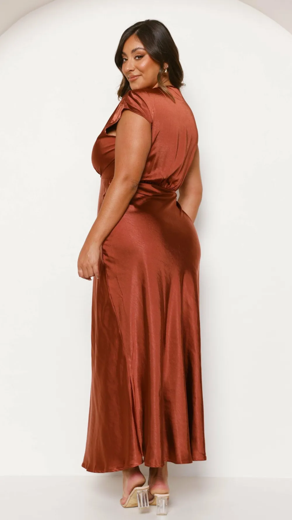 LILYWHYT Mon Cheri|Dresses^Selma Maxi Dress - Rust