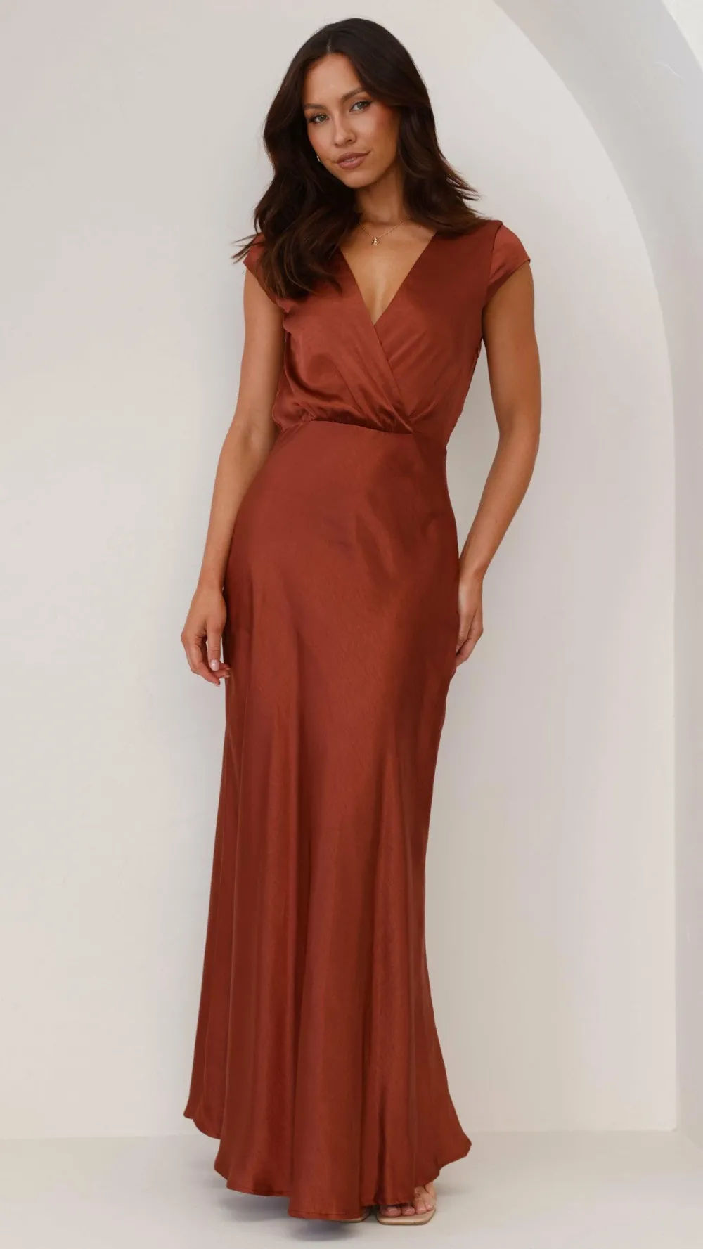 LILYWHYT Mon Cheri|Dresses^Selma Maxi Dress - Rust
