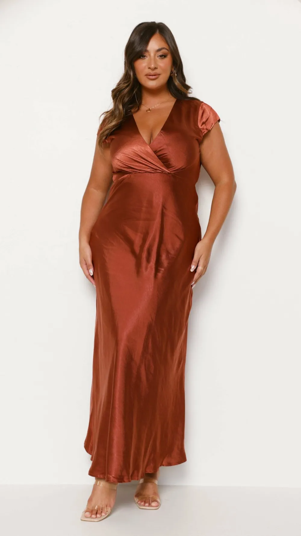 LILYWHYT Mon Cheri|Dresses^Selma Maxi Dress - Rust