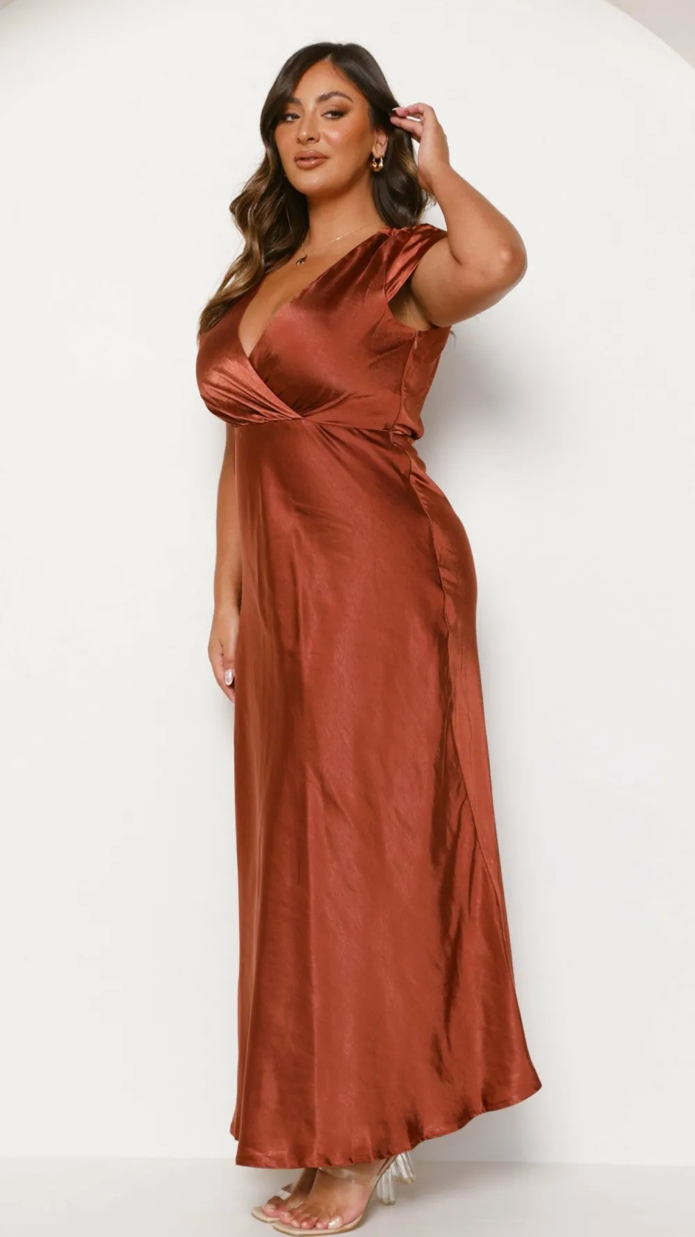 LILYWHYT Mon Cheri|Dresses^Selma Maxi Dress - Rust