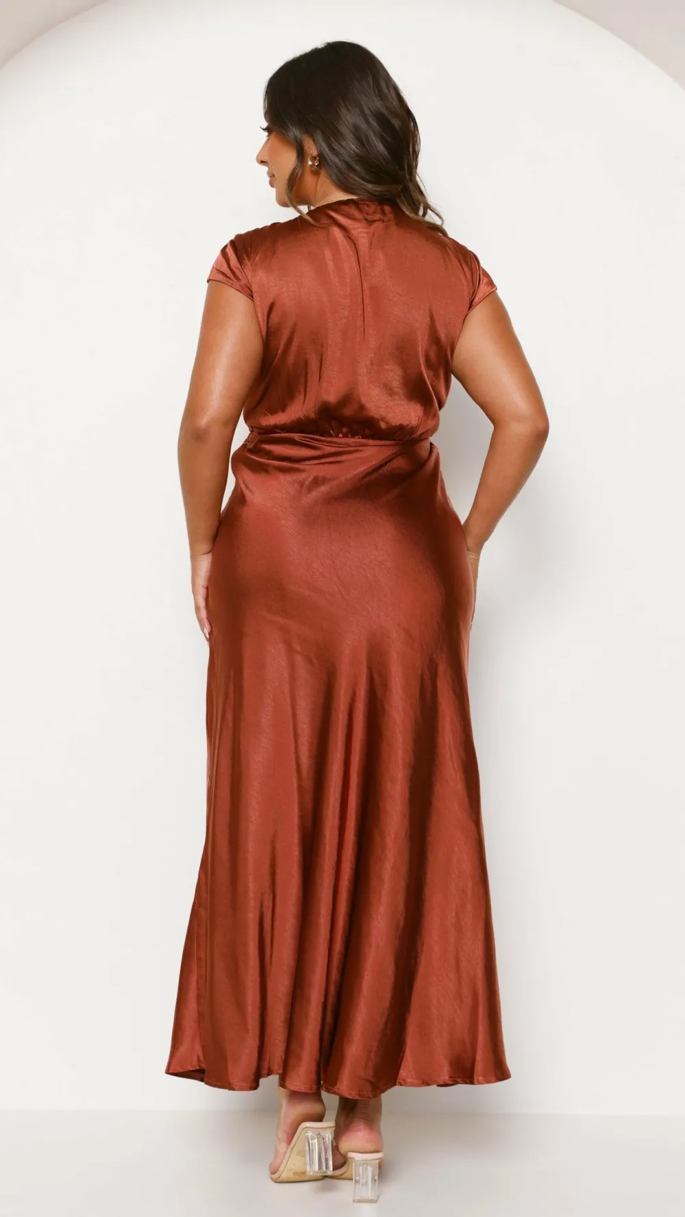 LILYWHYT Mon Cheri|Dresses^Selma Maxi Dress - Rust