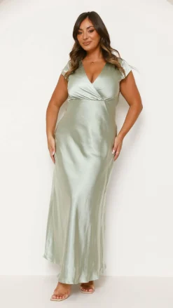LILYWHYT Mon Cheri|Dresses^Selma Maxi Dress - Sage