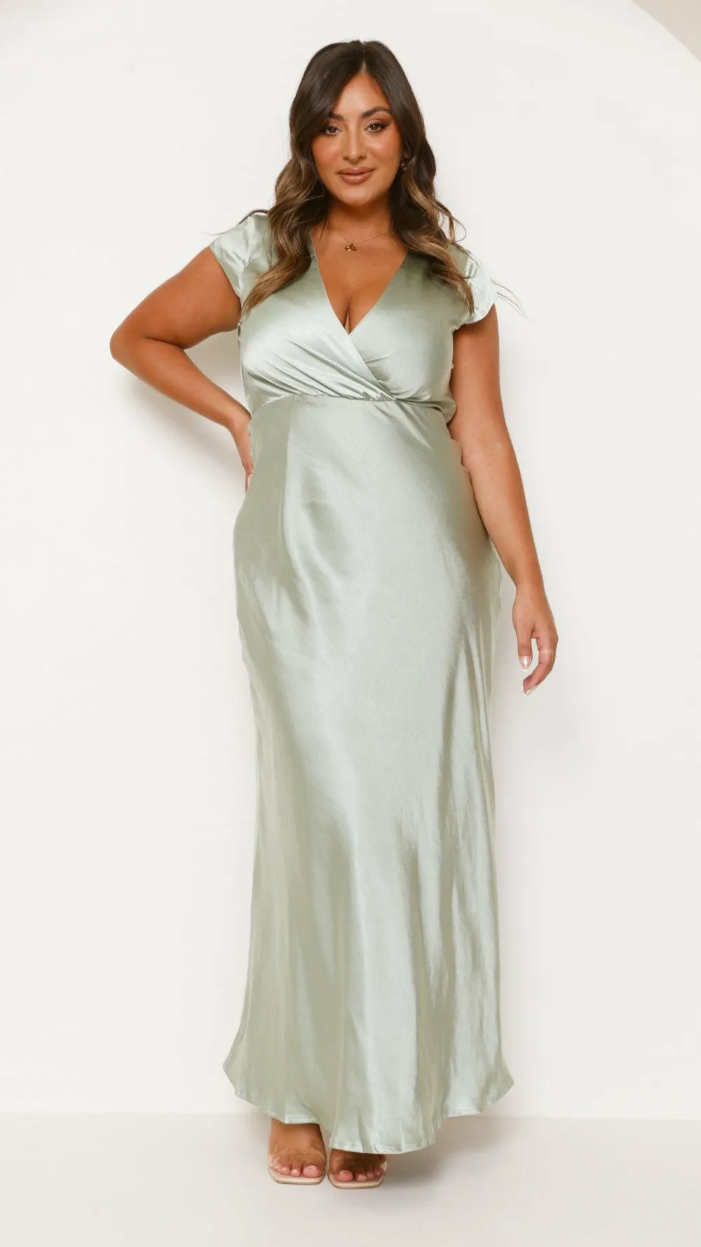 LILYWHYT Mon Cheri|Dresses^Selma Maxi Dress - Sage