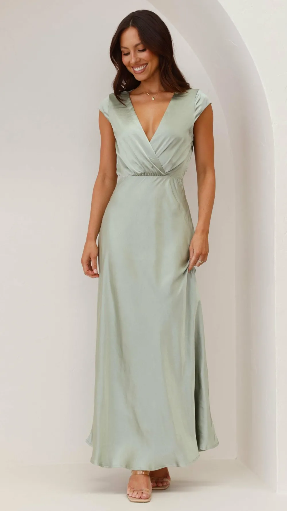 LILYWHYT Mon Cheri|Dresses^Selma Maxi Dress - Sage