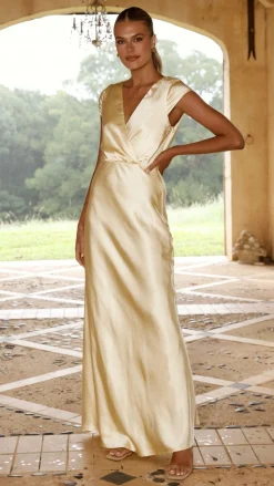 LILYWHYT Mon Cheri|Dresses^Selma Maxi Dress - Yellow