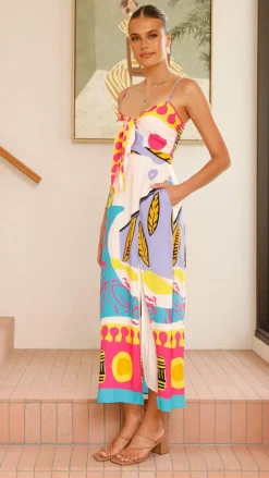 Main St Sale Dresses|Casual^Shahar Maxi Dress - Pink Print