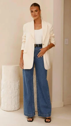 Fashion Allied Blazers|Outerwear^Shannon Blazer - Cream