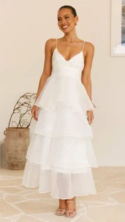 SASHA (BNE) Hen'S Collection|Dresses^Shayla Maxi Dress - White