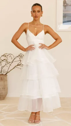 SASHA (BNE) Hen'S Collection|Dresses^Shayla Maxi Dress - White