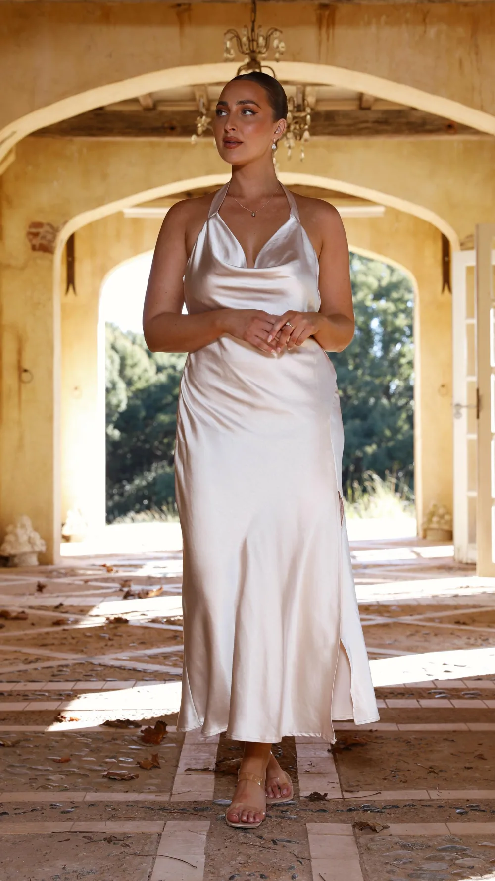 LILYWHYT Mon Cheri|Dresses^Sian Maxi Dress - Champagne