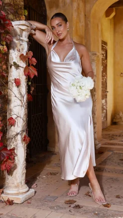 LILYWHYT Mon Cheri|Dresses^Sian Maxi Dress - Champagne