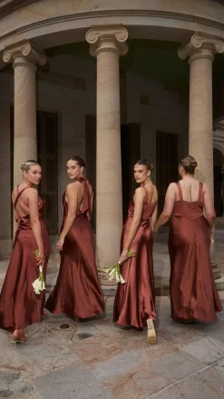 LILYWHYT Mon Cheri|Dresses^Sian Maxi Dress - Rust