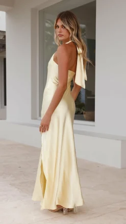 LILYWHYT Mon Cheri|Dresses^Sian Maxi Dress - Yellow