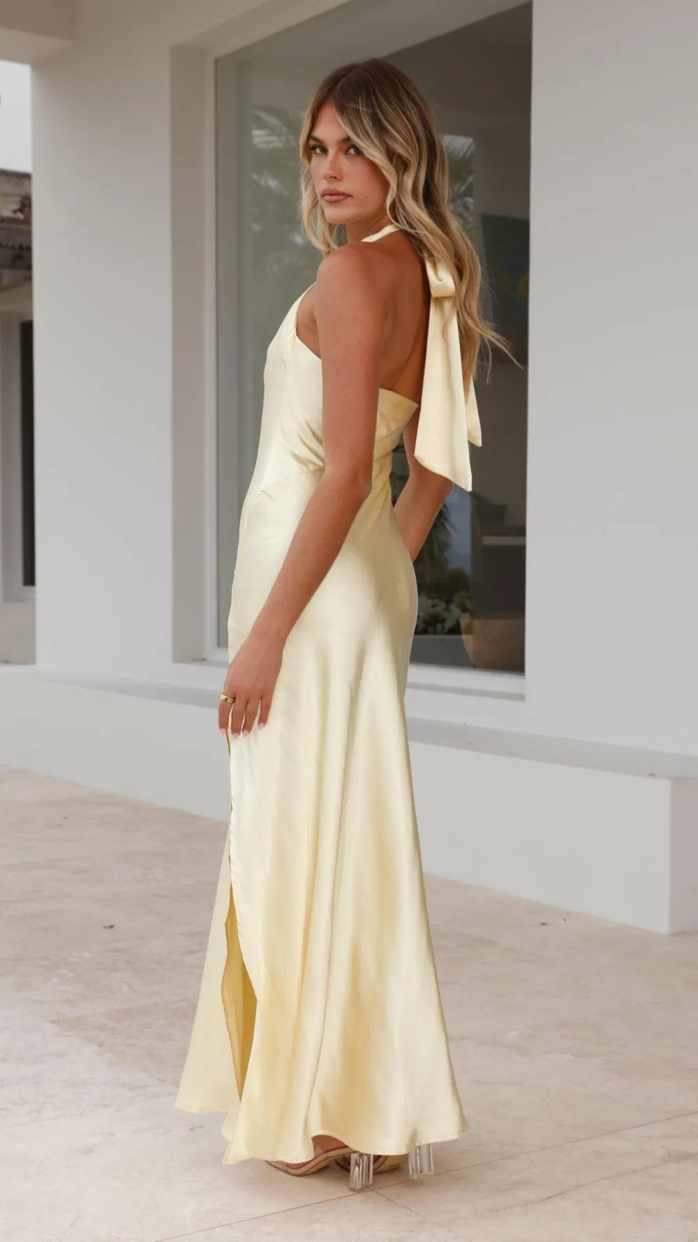 LILYWHYT Mon Cheri|Dresses^Sian Maxi Dress - Yellow
