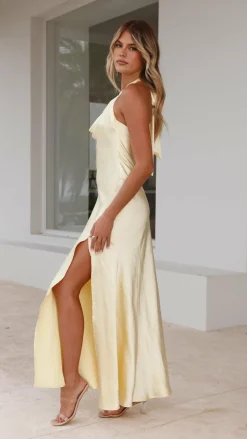 LILYWHYT Mon Cheri|Dresses^Sian Maxi Dress - Yellow