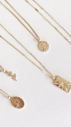 Angel Whisper Necklaces|Je T'Aime^Sierra Fine Necklace Set - Gold