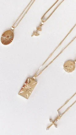 Angel Whisper Necklaces|Je T'Aime^Sierra Fine Necklace Set - Gold