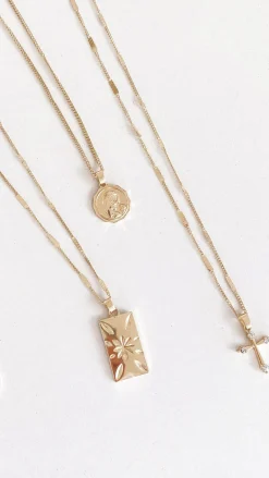 Angel Whisper Necklaces|Je T'Aime^Sierra Fine Necklace Set - Gold