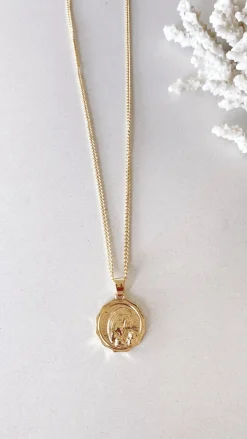 Angel Whisper Necklaces|Je T'Aime^Sierra Fine Necklace Set - Gold