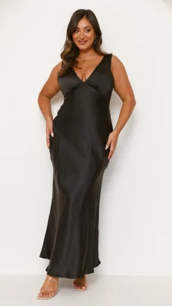 LILYWHYT Mon Cheri|Dresses^Sofia Maxi Dress - Black