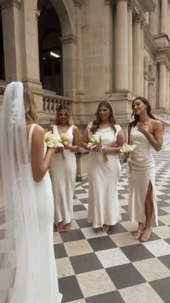 LILYWHYT Mon Cheri|Dresses^Sofia Maxi Dress - Champagne