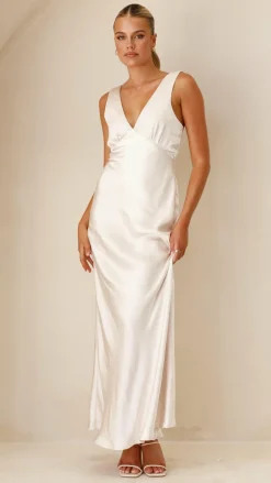 LILYWHYT Mon Cheri|Dresses^Sofia Maxi Dress - Champagne