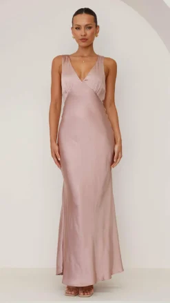 LILYWHYT Mon Cheri|Dresses^Sofia Maxi Dress - Dusty Pink