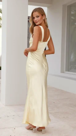 LILYWHYT Mon Cheri|Dresses^Sofia Maxi Dress - Yellow