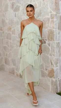 SASHA (BNE) Dresses|Maxi^Soho Maxi Dress - Sage