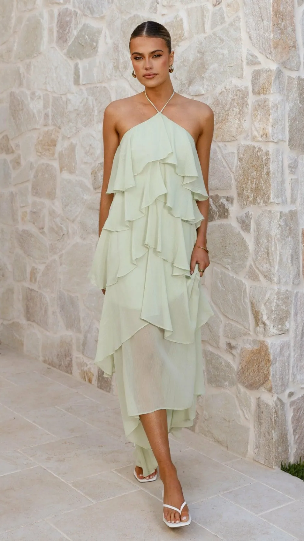 SASHA (BNE) Dresses|Maxi^Soho Maxi Dress - Sage