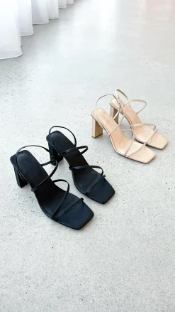 Sol Sana / Kinzu Brands Pty Ltd Sol Sana^Sol Sana Geanie Heel - Black