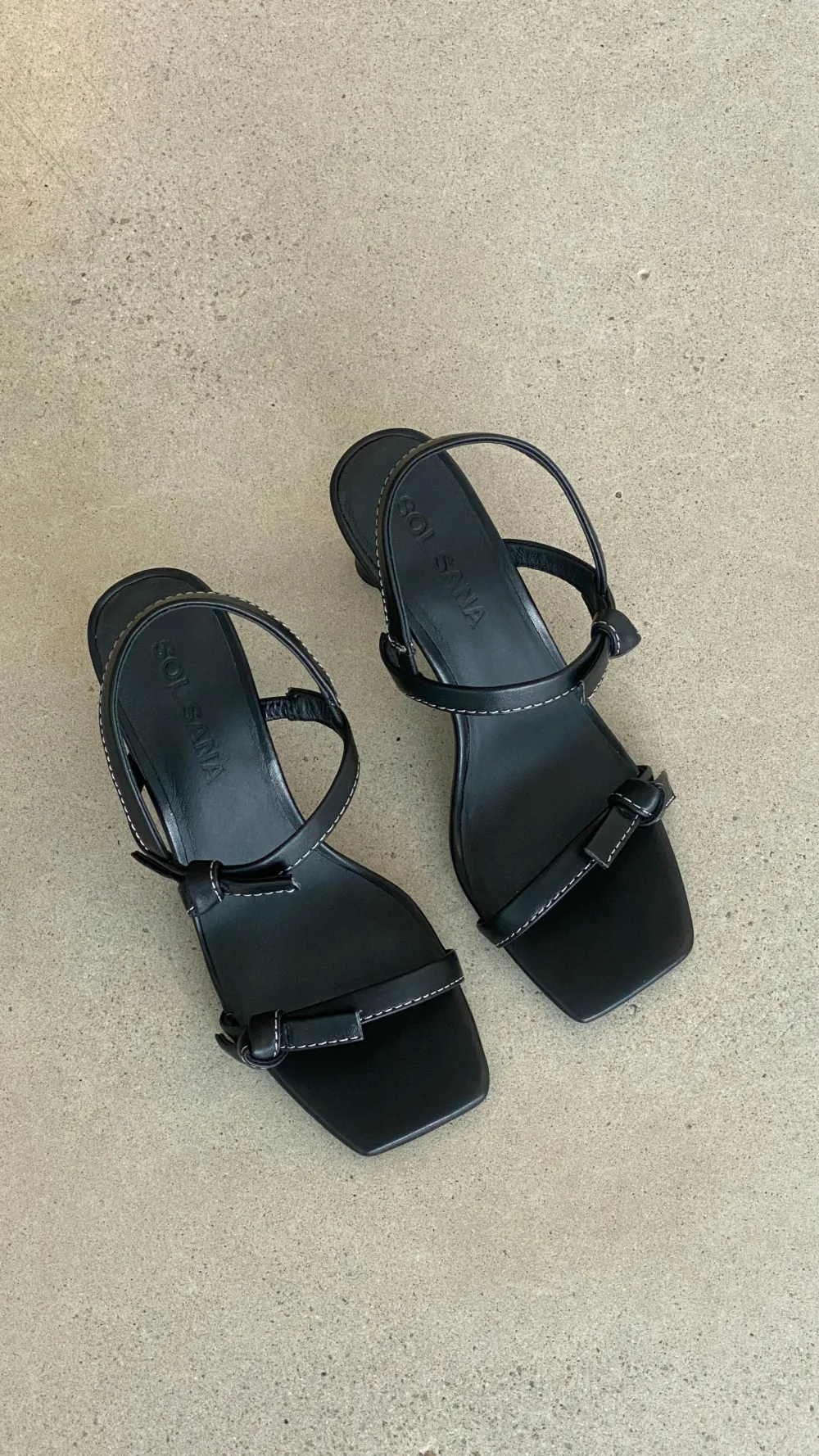 Sol Sana / Kinzu Brands Pty Ltd Sol Sana^Sol Sana Manzoni Heel - Black