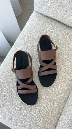 Sol Sana / Kinzu Brands Pty Ltd Sol Sana^Sol Sana Palermo Sandal - Cocoa