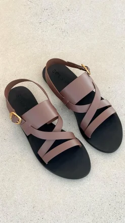 Sol Sana / Kinzu Brands Pty Ltd Sol Sana^Sol Sana Palermo Sandal - Cocoa