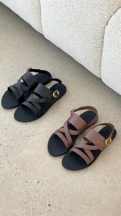 Sol Sana / Kinzu Brands Pty Ltd Sol Sana^Sol Sana Palermo Sandal - Cocoa