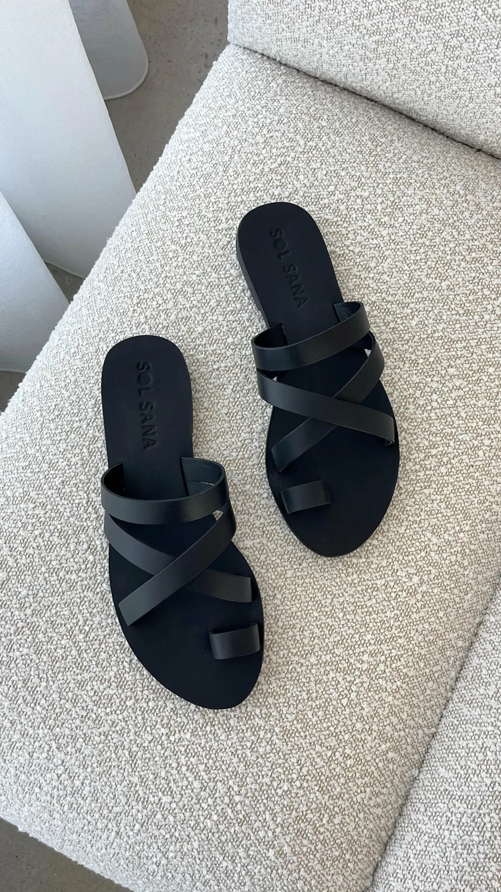 Sol Sana / Kinzu Brands Pty Ltd Sol Sana^Sol Sana Signorita Sandal - Black