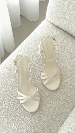 Sol Sana / Kinzu Brands Pty Ltd Sol Sana|Wedding Guest Dresses^Sol Sana Sundance Heel - Off White