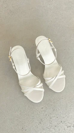 Sol Sana / Kinzu Brands Pty Ltd Sol Sana|Wedding Guest Dresses^Sol Sana Sundance Heel - Off White