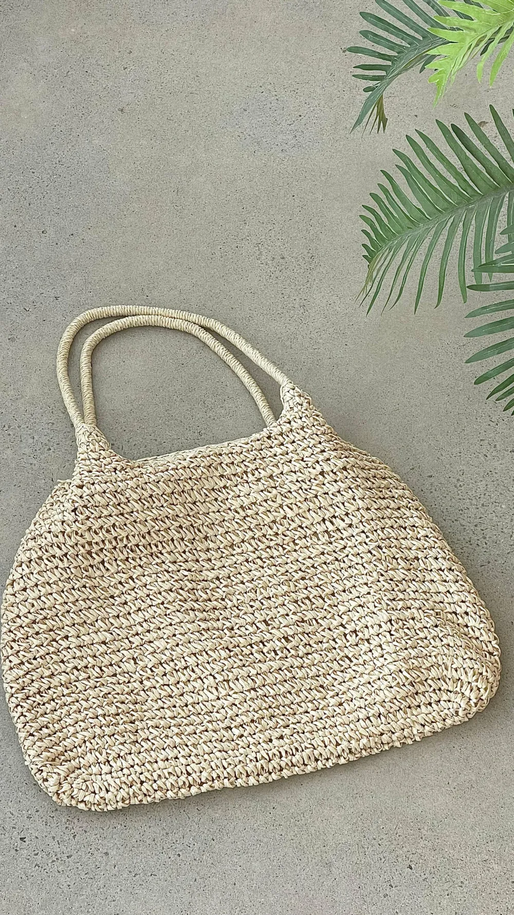 Angel Whisper Bags|Bump Friendly^Solana Summer Tote Bag - Beige Straw