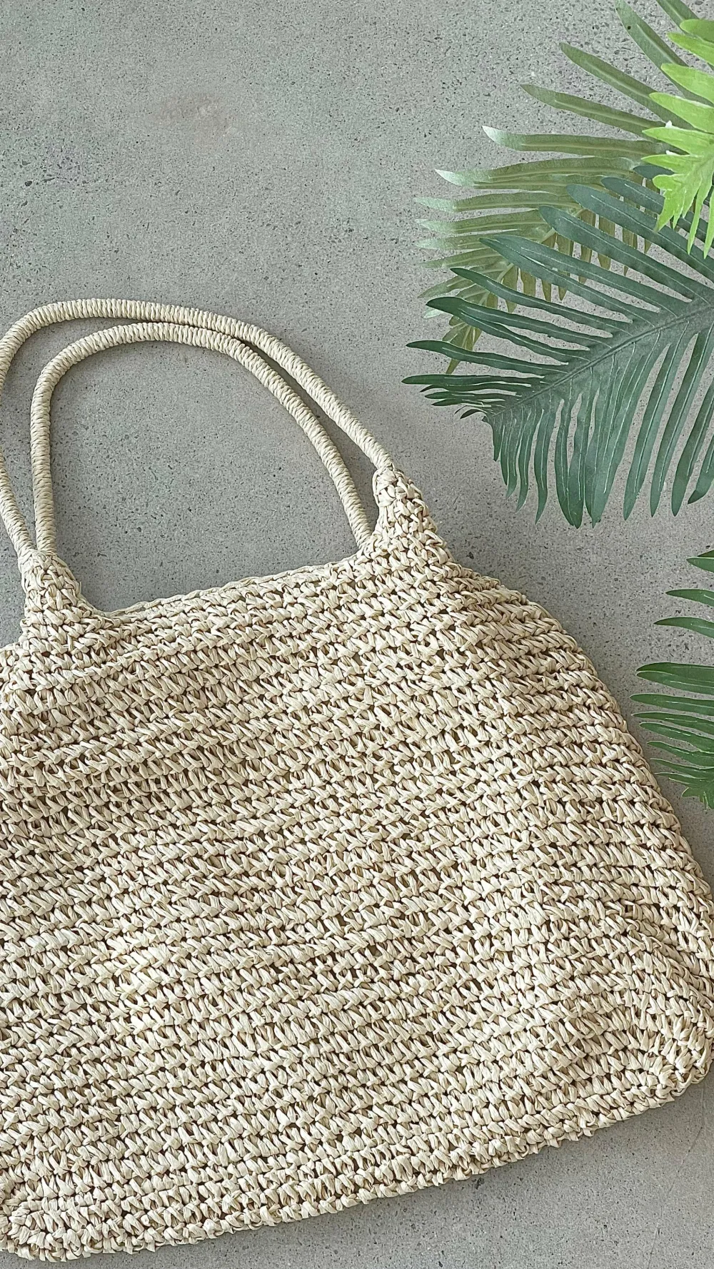 Angel Whisper Bags|Bump Friendly^Solana Summer Tote Bag - Beige Straw